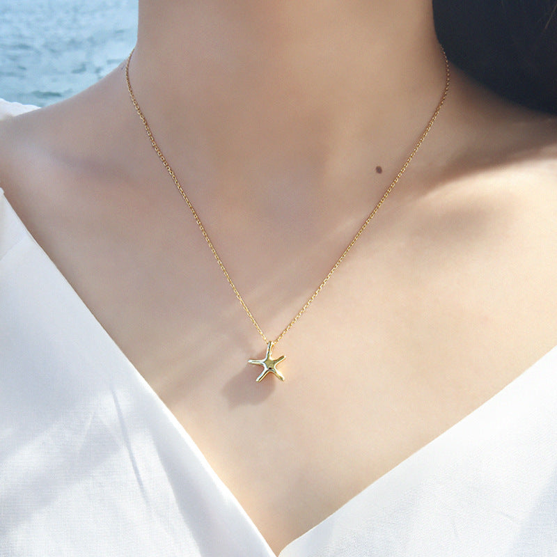 Silverstar Stallone fish Necklace