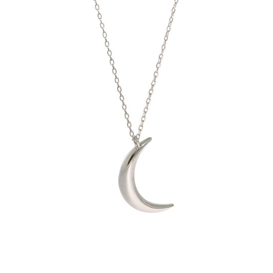 Mahtab-New Moon 925 Sterling Silver Necklace
