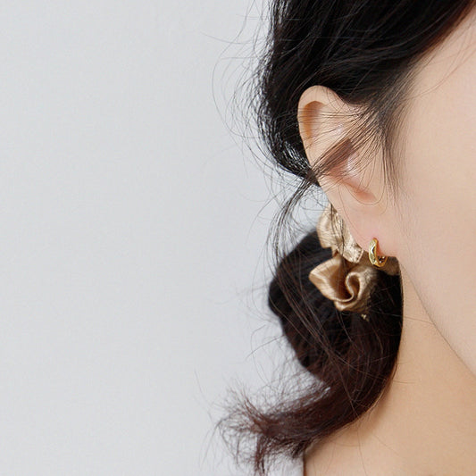 Lume Mini Silver Hoop