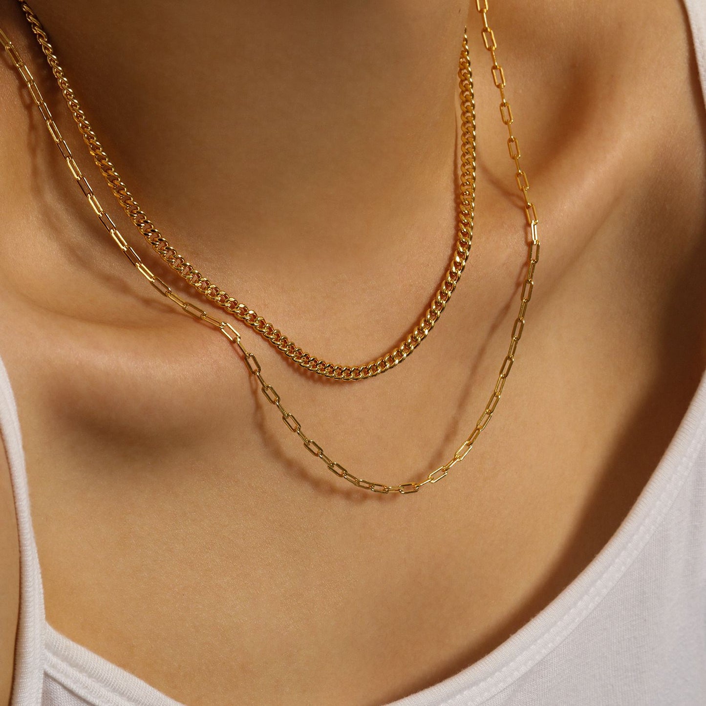 Tiana Links 925 Sterling Silver Choker Necklace