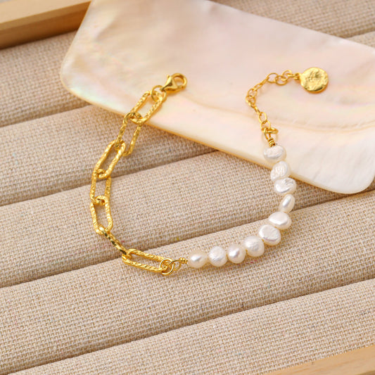 Raha Pearl 925 Sterling Silver Bracelet