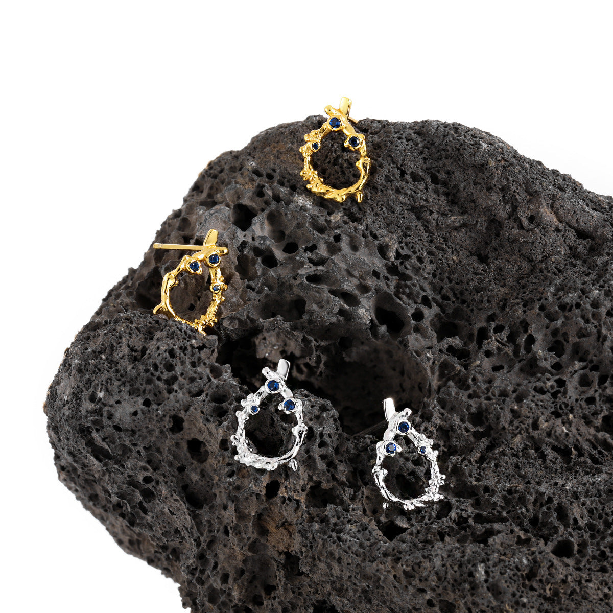 Liora Drop 925 Sterling Silver CZ Earrings