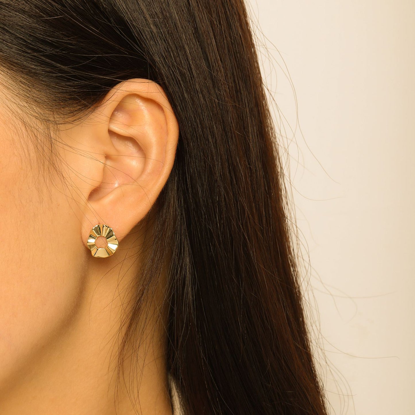 Marina Wave 925 Sterling Silver Studs