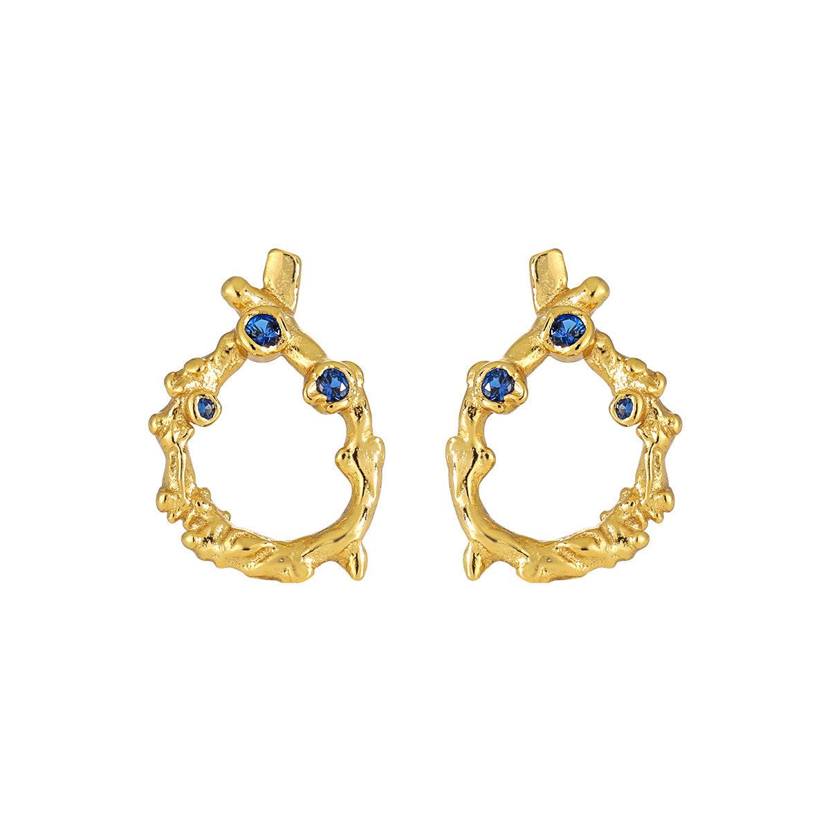 Liora Drop 925 Sterling Silver CZ Earrings