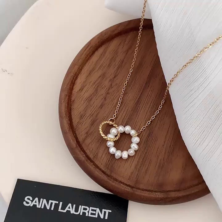 Sadeh Grace — Pearl &amp; Gold-Plated Necklace