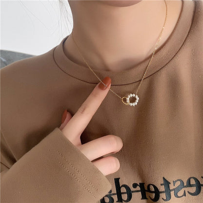 Sadeh Grace — Pearl &amp; Gold-Plated Necklace