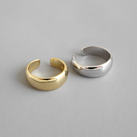 Mini Halo Sterling Silver Ear Cuffs