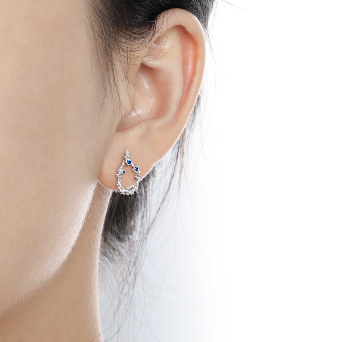 Liora Drop 925 Sterling Silver CZ Earrings