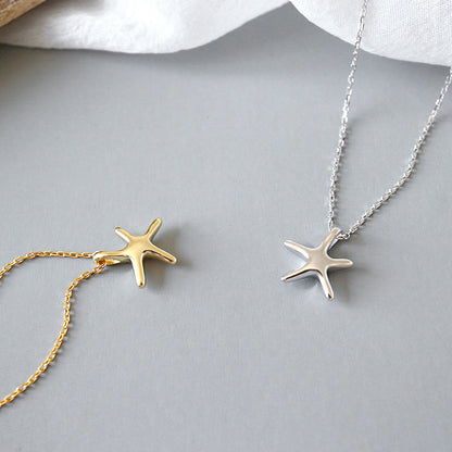 Silverstar Stallone fish Necklace