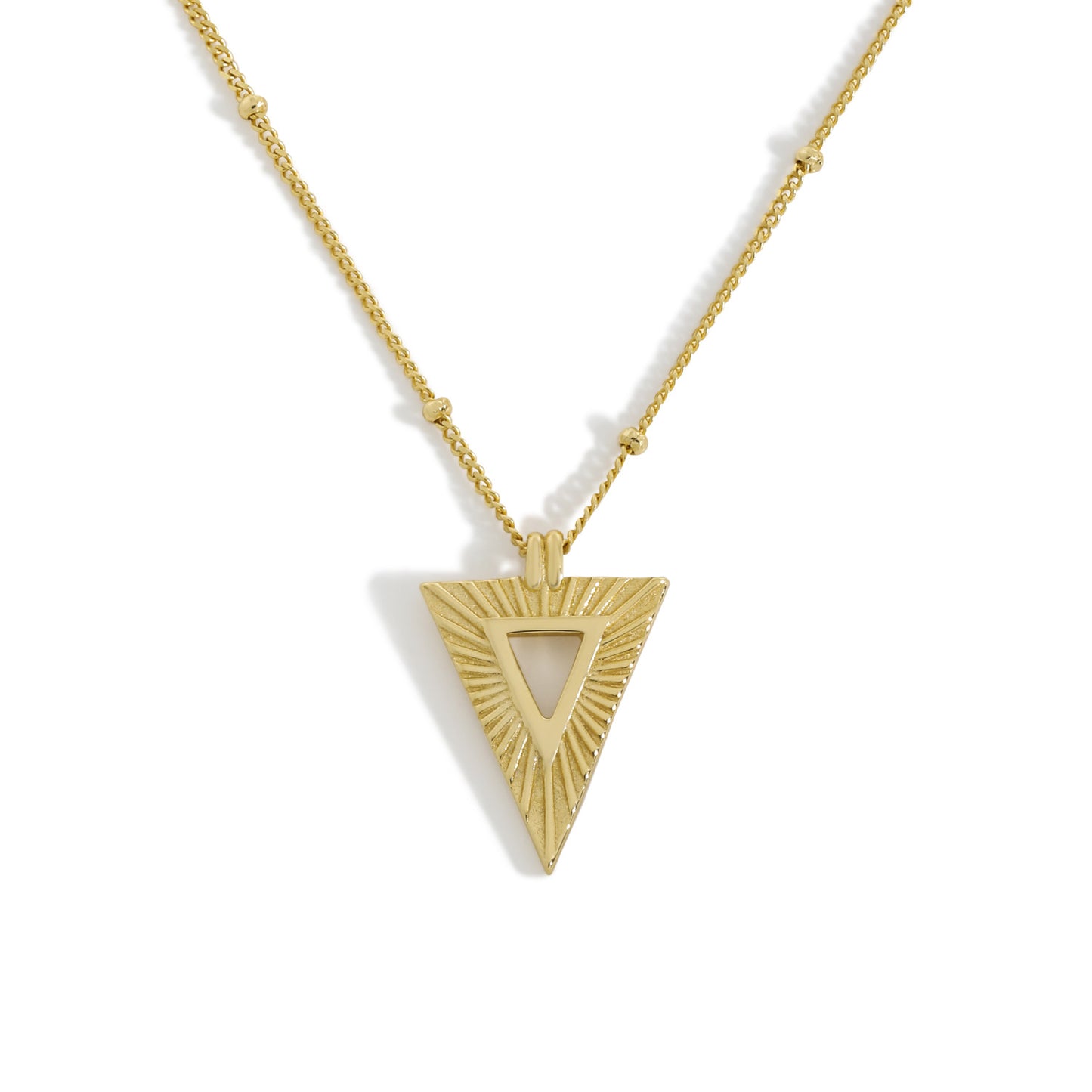 Statement Oak 925 Sterling Silver Necklace