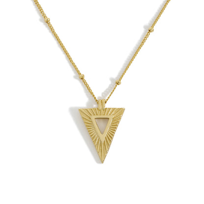 Statement Oak 925 Sterling Silver Necklace
