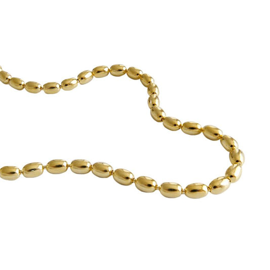 Leilaa Beads 925 Sterling Silver Choker Necklace