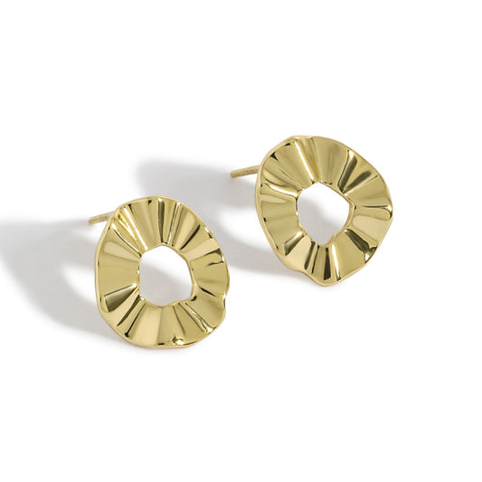 Marina Wave 925 Sterling Silver Studs