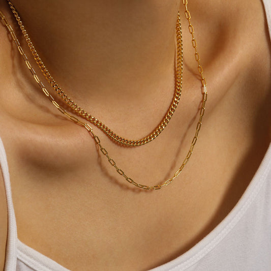 Tiana Links 925 Sterling Silver Choker Necklace