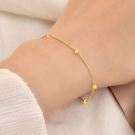 Lucky Beads 925 Sterling Silver Bracelet