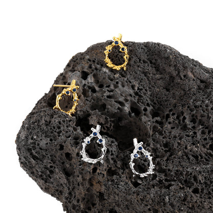 Liora Drop 925 Sterling Silver CZ Earrings