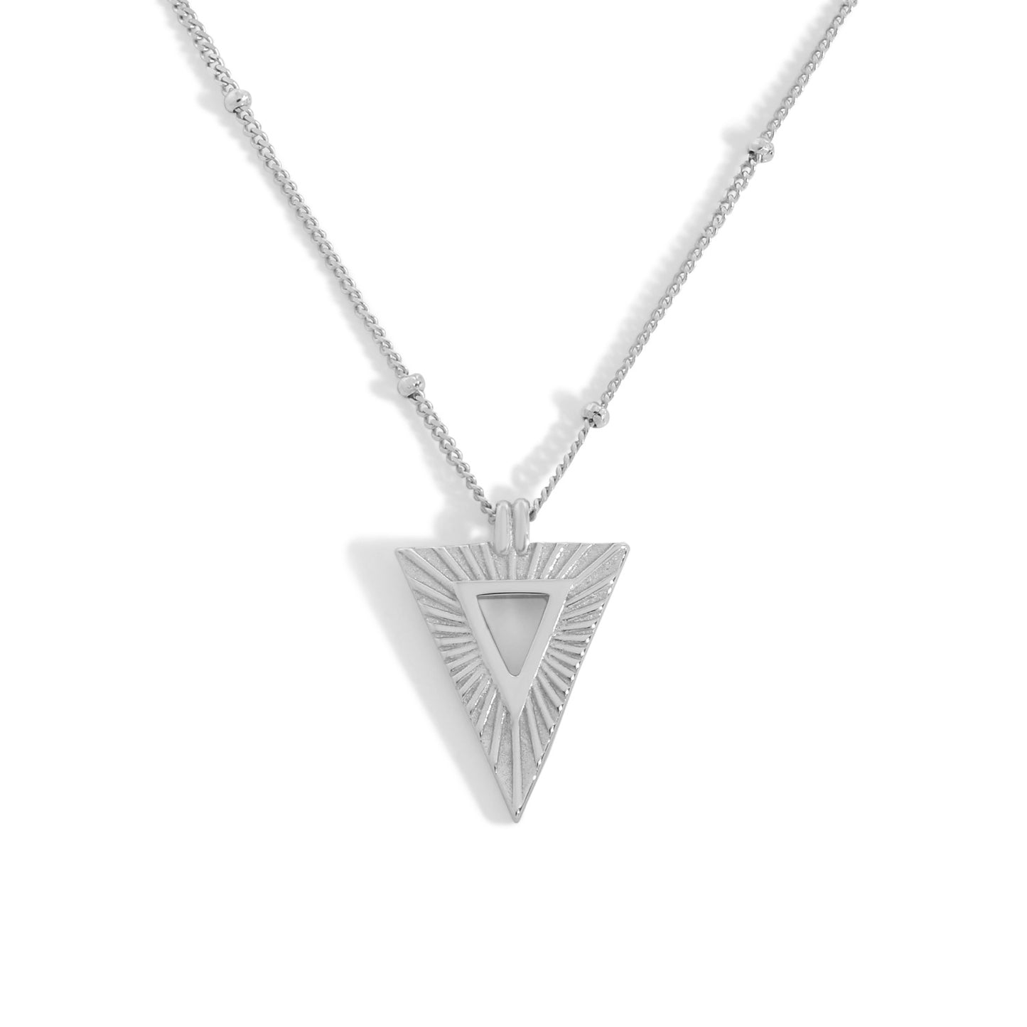 Statement Oak 925 Sterling Silver Necklace