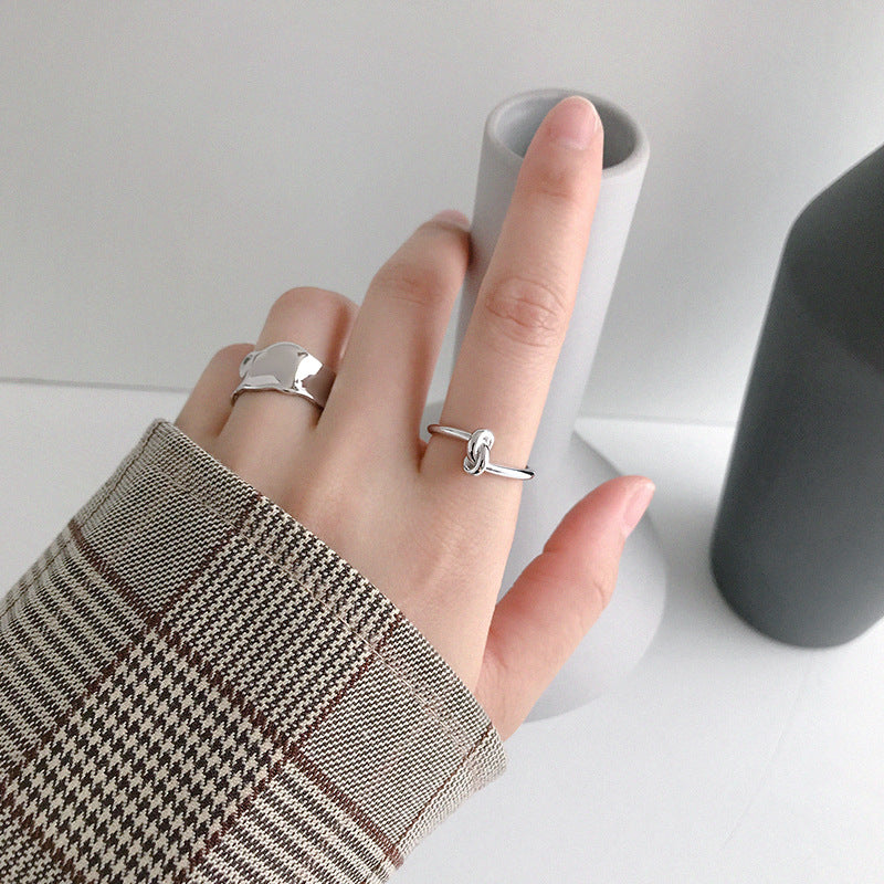 Gereh - 925 Sterling Silver Adjustable Ring