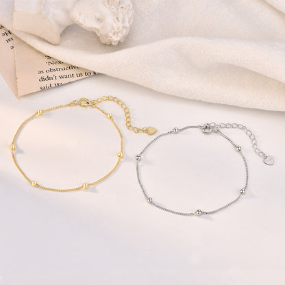 Lucky Beads 925 Sterling Silver Bracelet