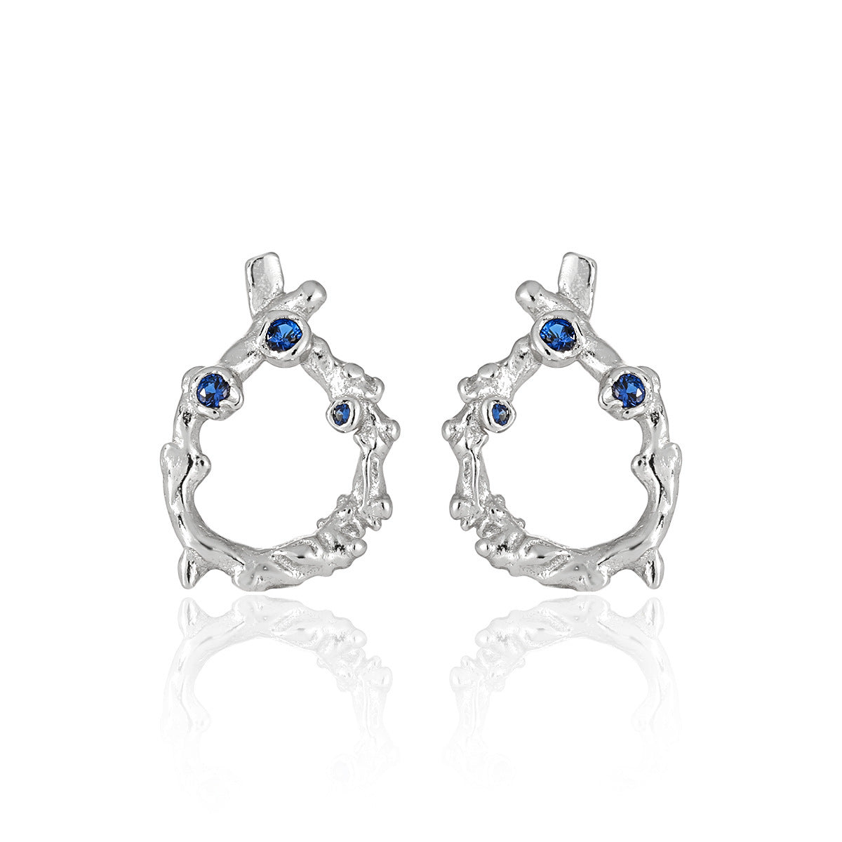 Liora Drop 925 Sterling Silver CZ Earrings