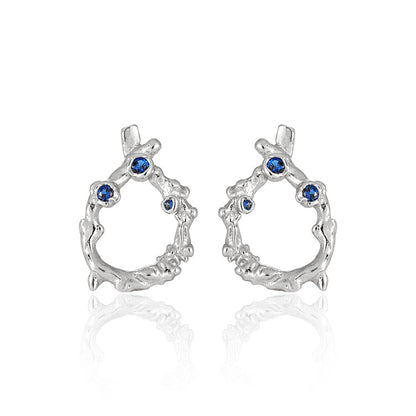 Liora Drop 925 Sterling Silver CZ Earrings