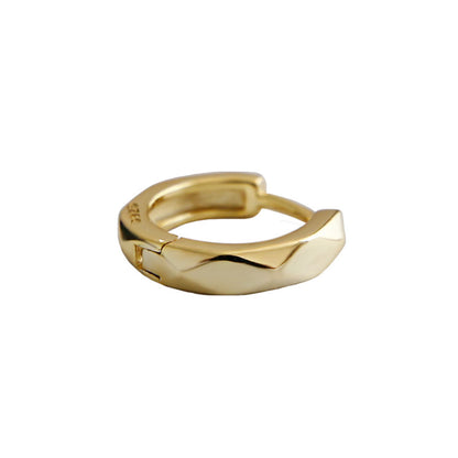 Lume Mini Silver Hoop