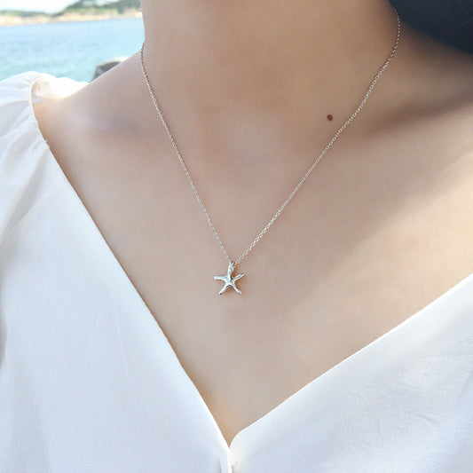 Silverstar Stallone fish Necklace